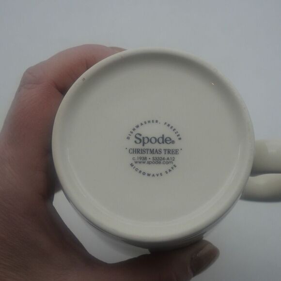 NEW SPODE Christmas Tree Coffee Tea Mug S3324-A12 9oz - Picture 6 of 6